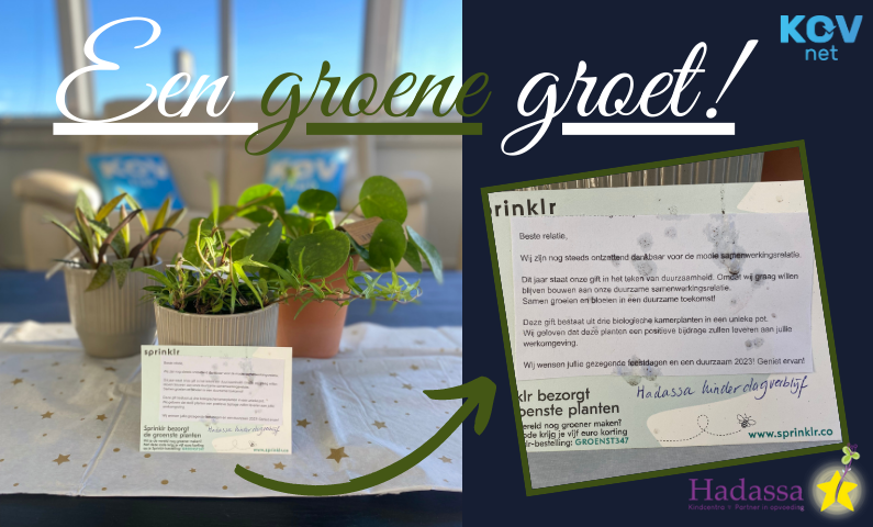 Een groene groet